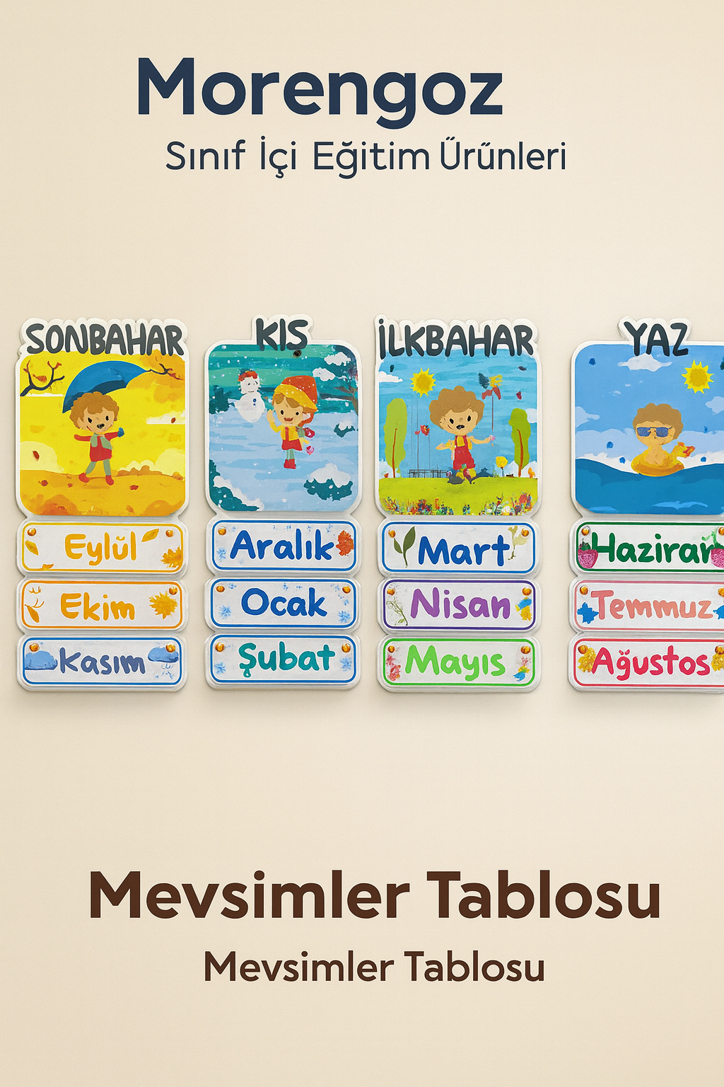 Mevsimler Tablosu – Doğayı ve Zamanı Öğren morengoz