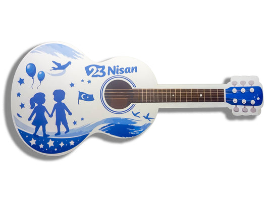 23 Nisan Baskılı Gösteri Gitarı -TS-1061