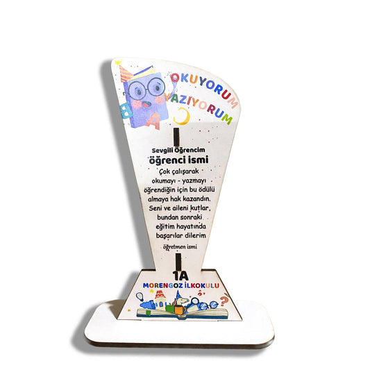 Okuma Haftası Plaketi (Okuyorum-Yazıyorum)